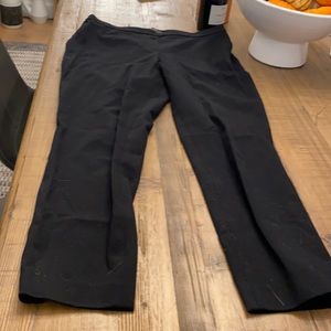 Theory stretchy black pants